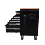 Modular Tool Storage 52 In. W X 20 In. D Standard Duty Black Mobile Workbench Cabinet - Image 10